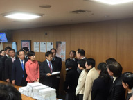 3月17日議員会館 公明党脳脊髄液減少症PT主催 脳脊髄液減少症の会議にて